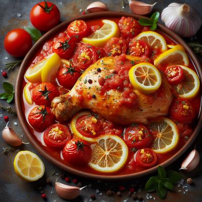 Image of Lemon and Tomato Chicken