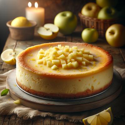 Image of Lemon Apple Cheesecake