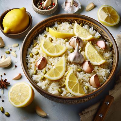 Image of Lemon Garlic Rice