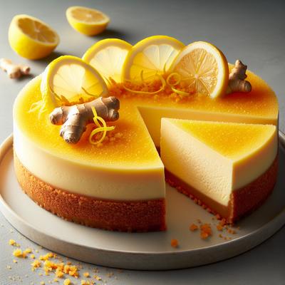 Image of Lemon Ginger Cheesecake