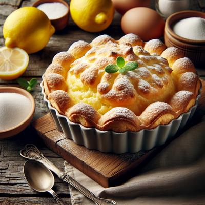 Image of Lemon Puff Pudding