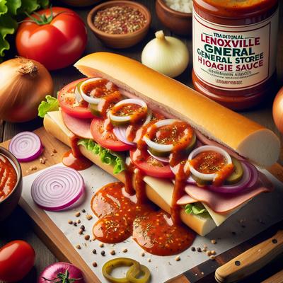 Image of Lenoxville General Store Hoagie Sauce Italian Sandwich Dressing