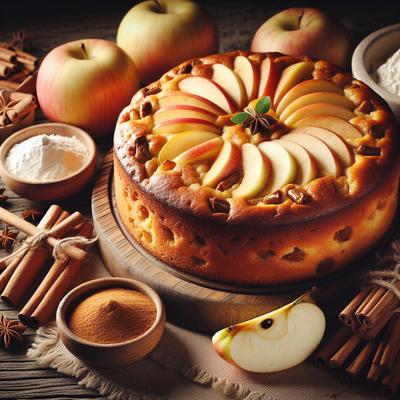 Image of Lenten Apple Cake