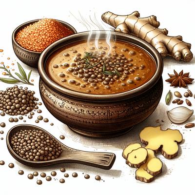 Image of Lentil and Ginger Soup