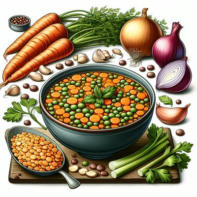 Image of Lentil and Split Pea Soup