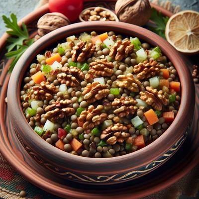Image of Lentil Walnut Salad