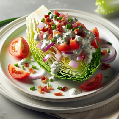 Image of Lettuce Wedge Salad Like Outback