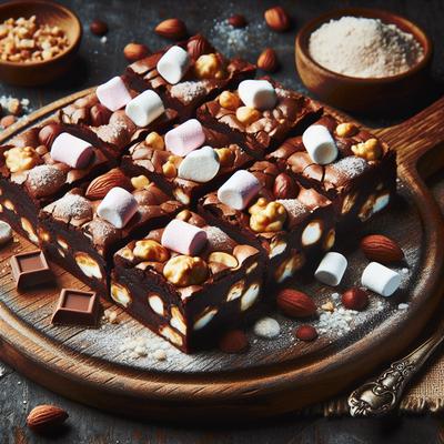Image of Light Rocky Road Brownies