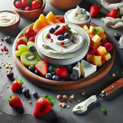 Image of Lighter Cheesecake Cream Cheese Fruit Dip Ww Core