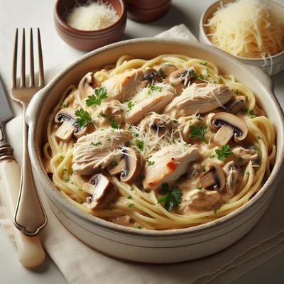 Image of Lighter Chicken Tetrazzini