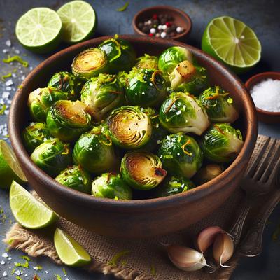 Image of Lime Brussels Sprouts Delicious