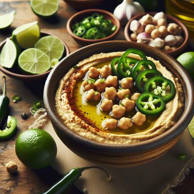 Image of Lime Jalapeno Hummus