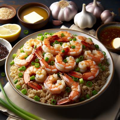 Image of Lisa's Low Fat Shrimp Diane