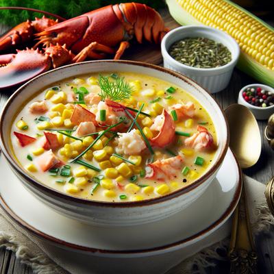 Image of Lobster and Corn Chowder