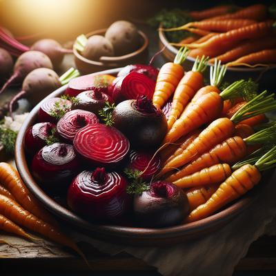Image of Lovely Beets and Carrots