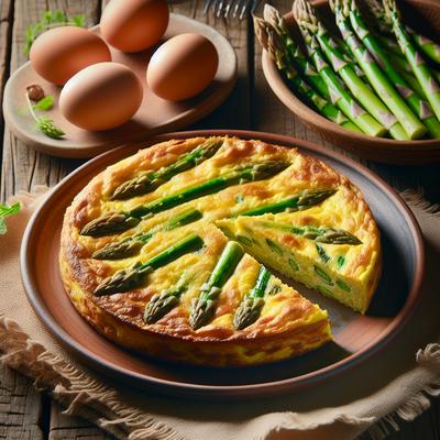 Image of Low Carb Asparagus Frittata