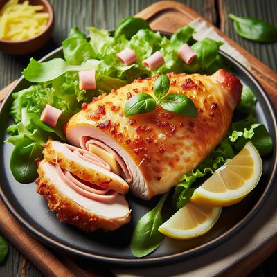 Low Carb Chicken Cordon Bleu
