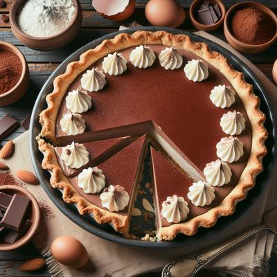 Image of Low Carb Chocolate Cream Pie