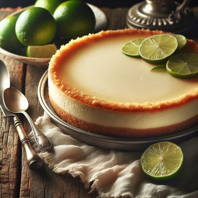 Image of Low Carb Key Lime Cheesecake