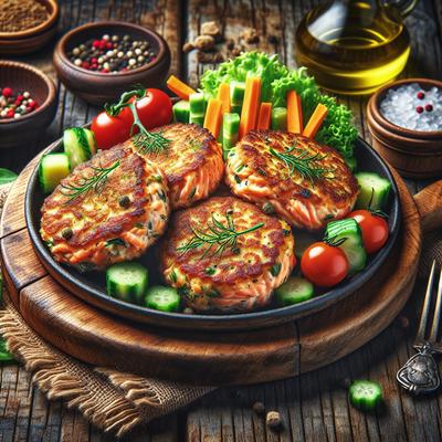 Low Carb Salmon Patties