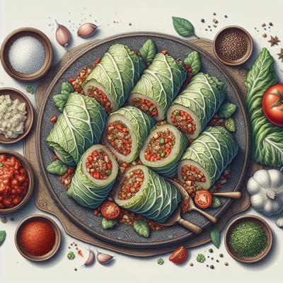 Low Carb Stuffed Cabbage Rolls