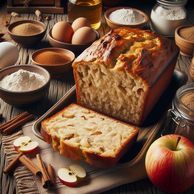 Low Fat Apple Bread