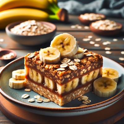 Low Fat Banana Bars