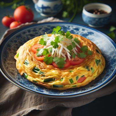 Image of Low Fat Chinese Omelet