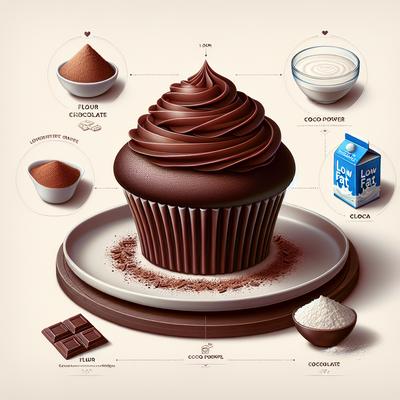 Low Fat Chocolate Cupcakes