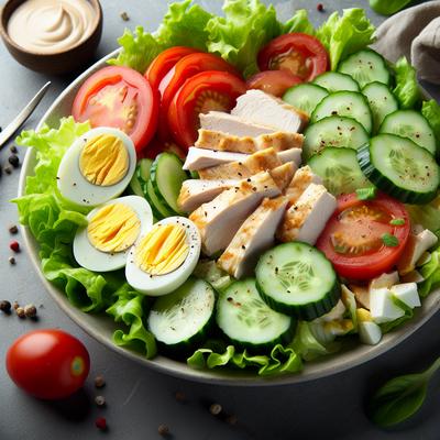 Image of Low Fat Chunky Chicken Salad