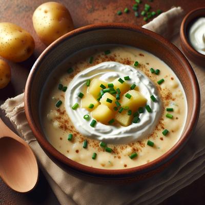 Low Fat Creamy Potato Soup
