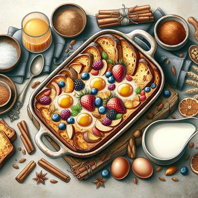 Low Fat French Toast Casserole