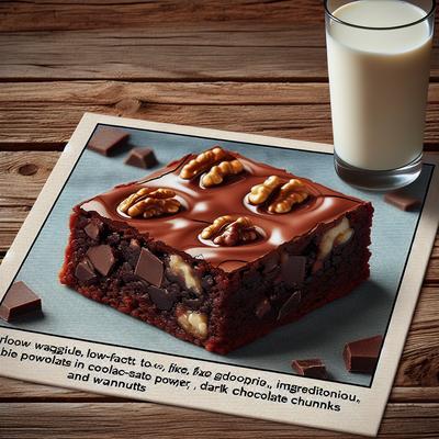 Image of Low Fat Fudge Brownie