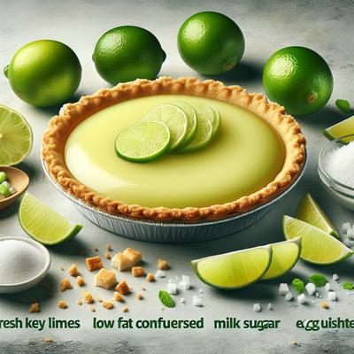 Low Fat Key Lime Pie