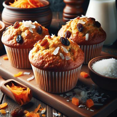 Low Fat Morning Glory Muffins