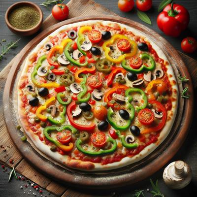 Low Sodium Veggie Pizza