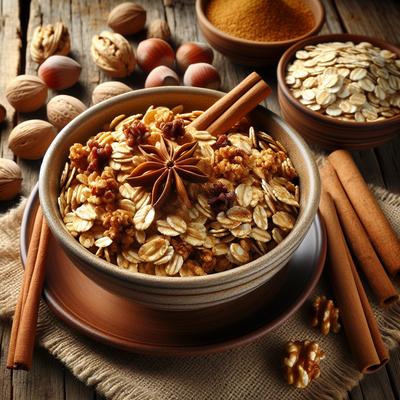 Image of Lower Fat Cinnamon Granola