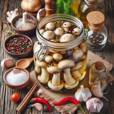 Image of Mad Terry's Pickled Mushrooms