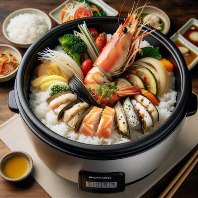 Image of Madame Soohoo's Fish and Rice Rice Cooker