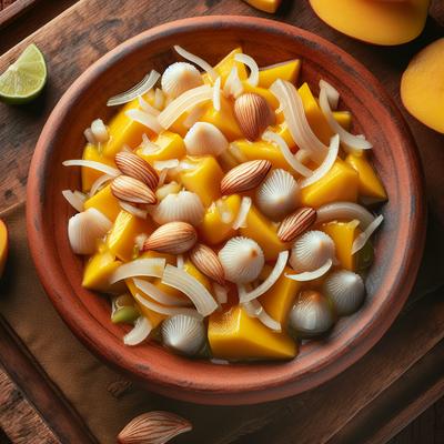 Image of Mango and Hearts of Palm Salad with Lime Vinaigrette