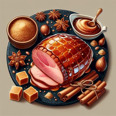 Image of Maple Brown Sugar Glaze for Ham