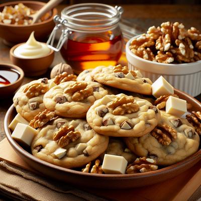 Image of Maple Walnut White Chocolate Chip Cookies
