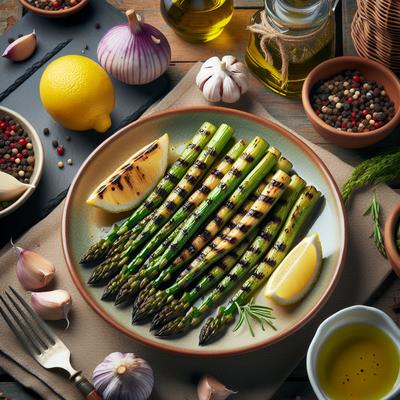 Image of Marinated Grilled Asparagus