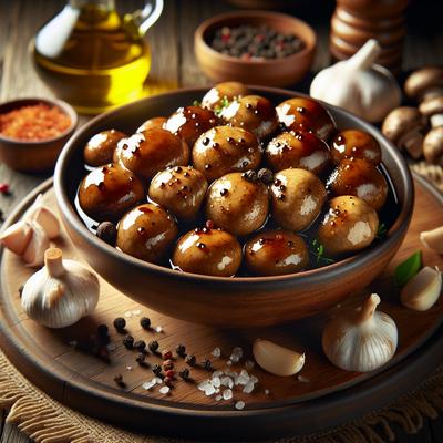 Image of Marinated Mushrooms Super Easy