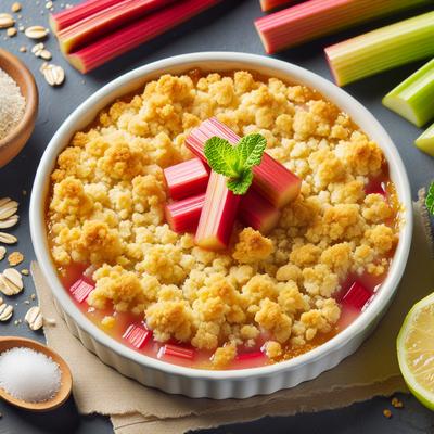 Image of Marsha's Rhubarb Crisp Delight