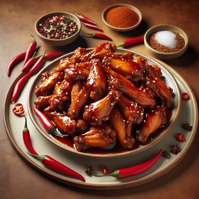 Image of Martha's Spicy Sweet Chicken Wings