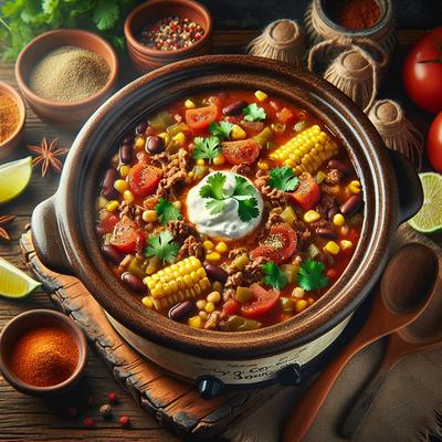 Image of Mary's Crock Pot Taco Soup