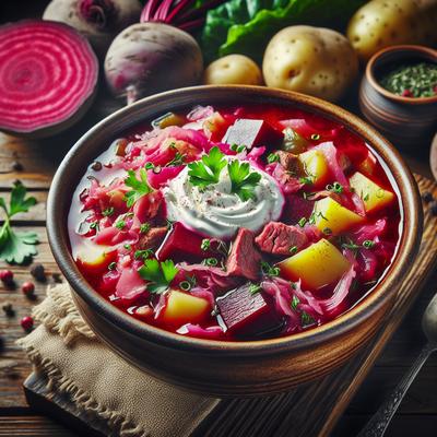 Image of Mary Pshyk's Ukrainian Borscht