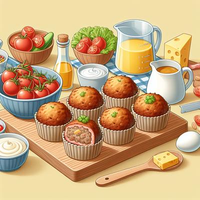 Image of Meatloaf Muffins Very Simple to Make and Kids Can Help