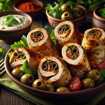 Image of Mexi Olive Chicken Roll Ups